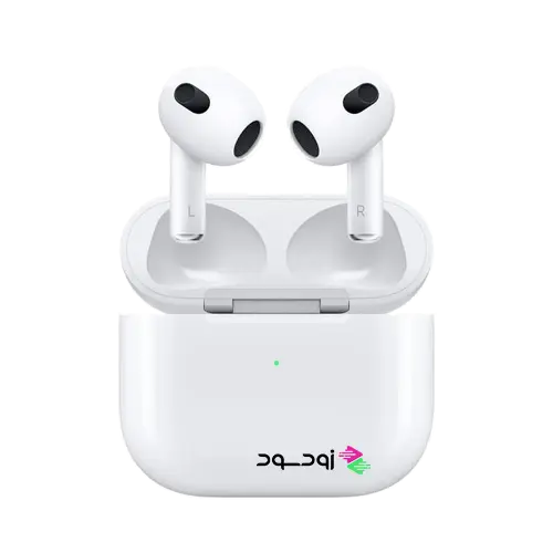 هدفون بلوتوث اپل مدل ایرپاد 3 با قابلیت شارژ مگ سیف  Apple Airpods 3rd Generation with magsafe charging